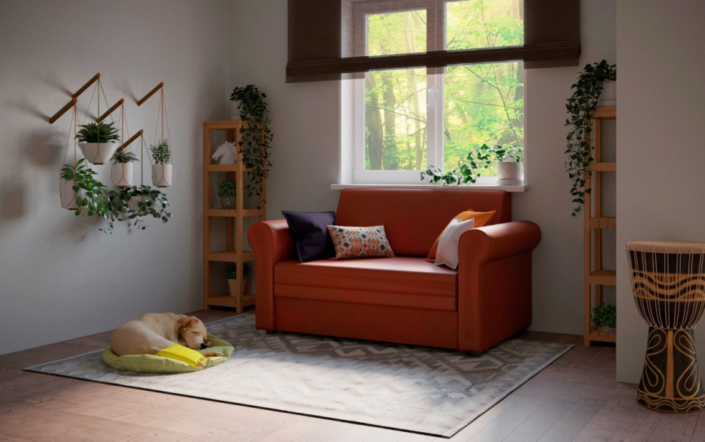 Обложка проекта: визуализация гостиной