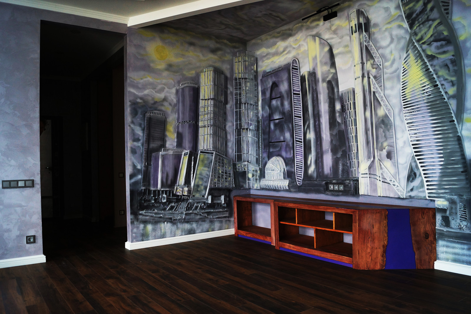 Обложка проекта: Пентхаус студия , название " Москва Сити"