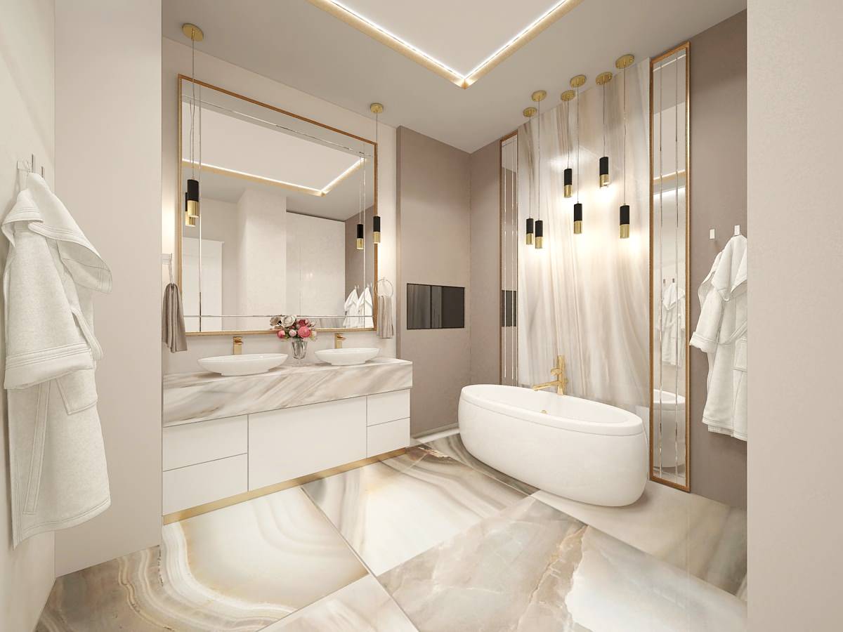 Квартира с террасой на Крестовском острове, 357 м2