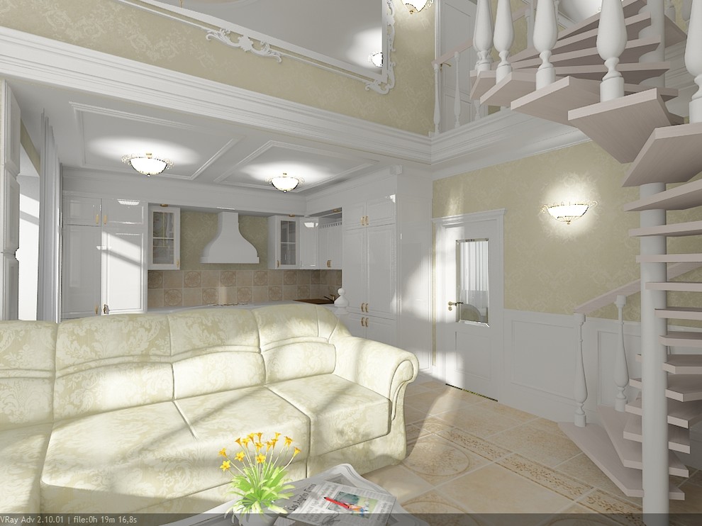 Двухуровневая квартира.