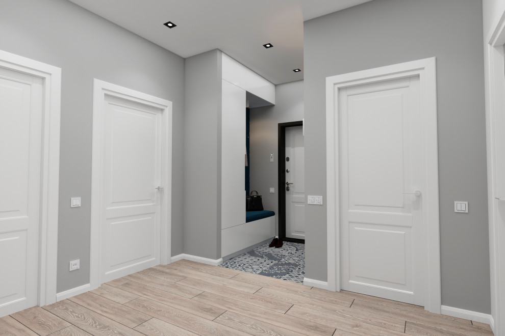 Дизайн 3-х комнатной квартиры в ЖК "Аврора-парк", г.Краснодар