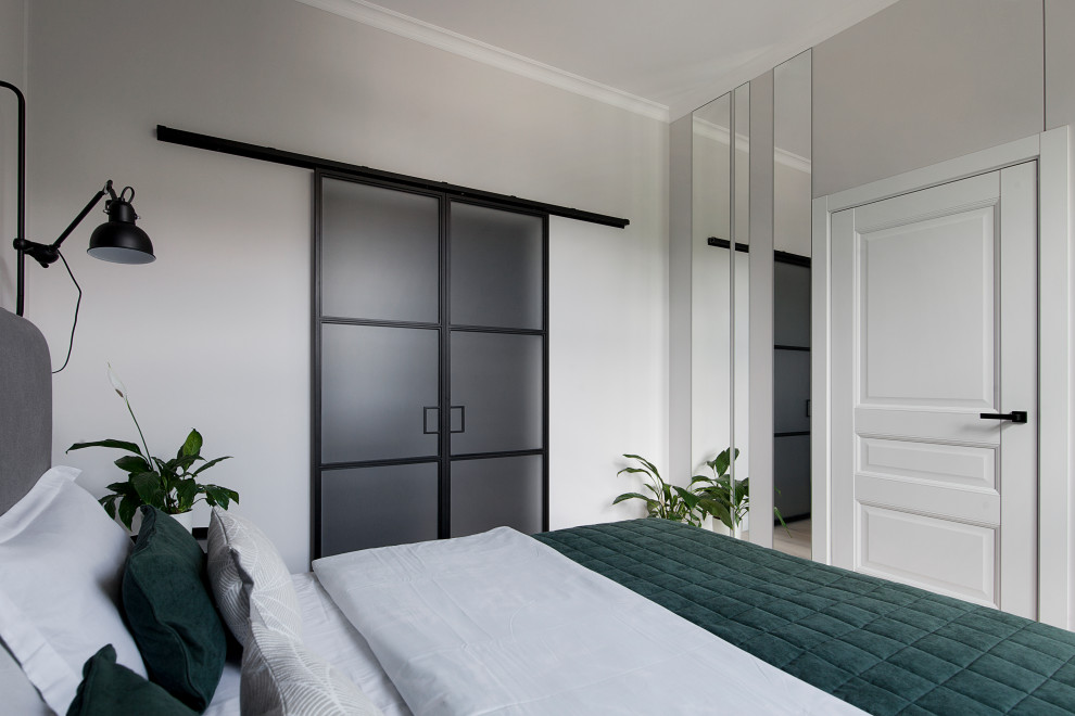 Современная классика в холостяцкой квартире