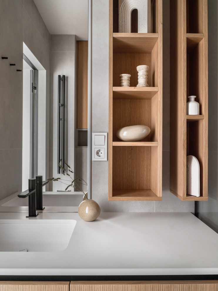 Дизайн интерьера квартиры в современном стиле в ЖК Метрополия