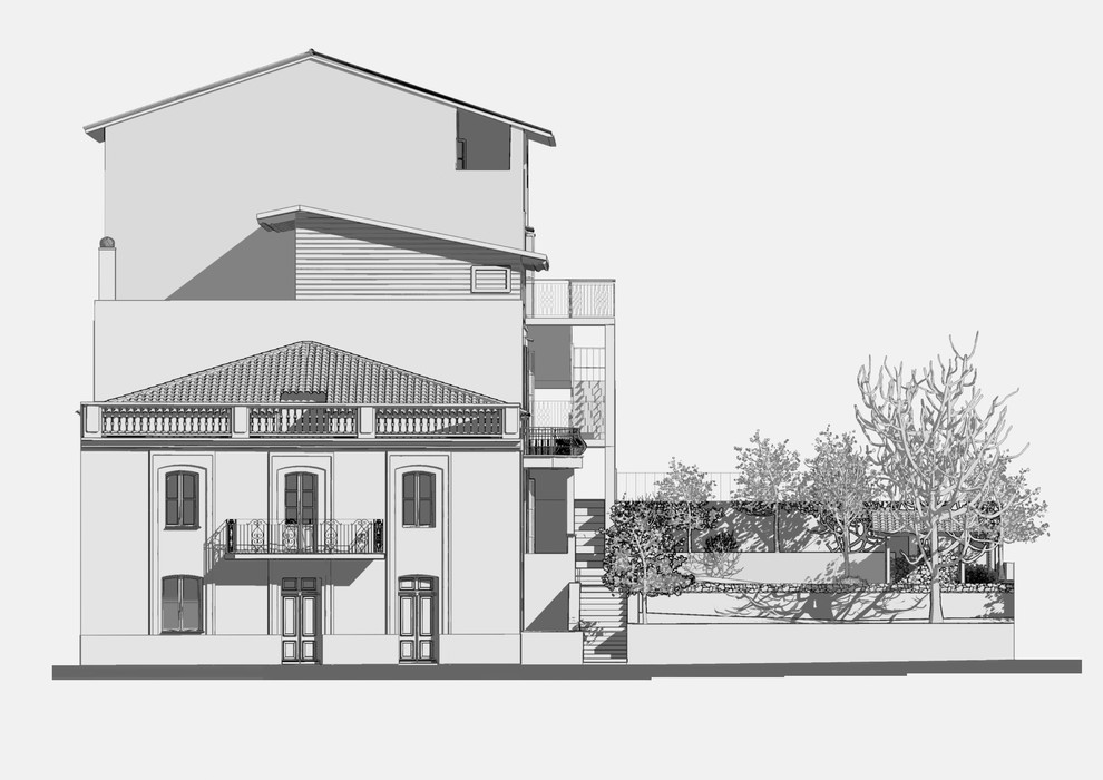 Sistemazione di pertinenza degli edifici