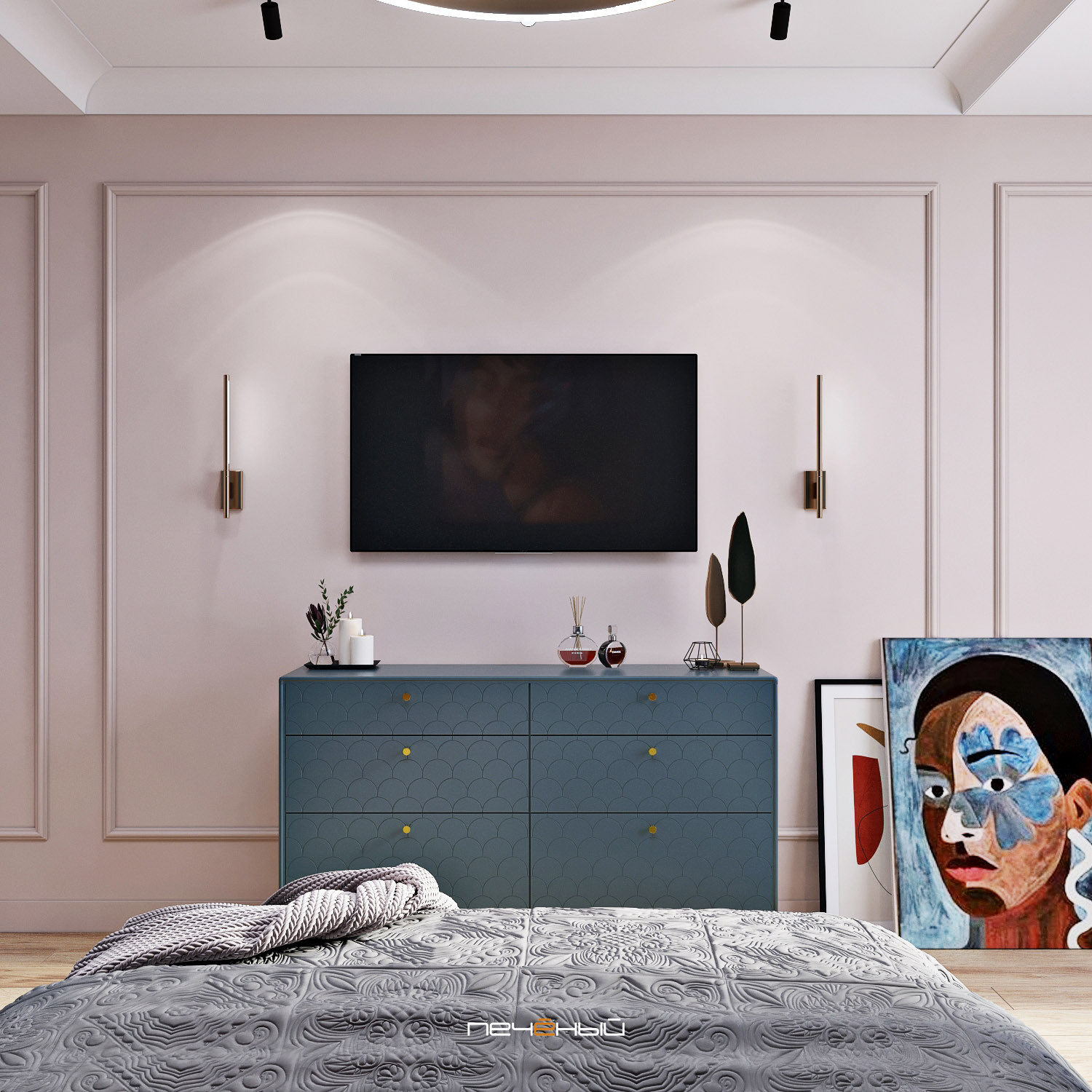 Просторная евротрёшка площадью 86 квадратных метров