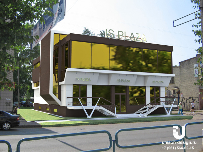 Обложка проекта: ТОРГОВО-ОФИСНЫЙ ЦЕНТР