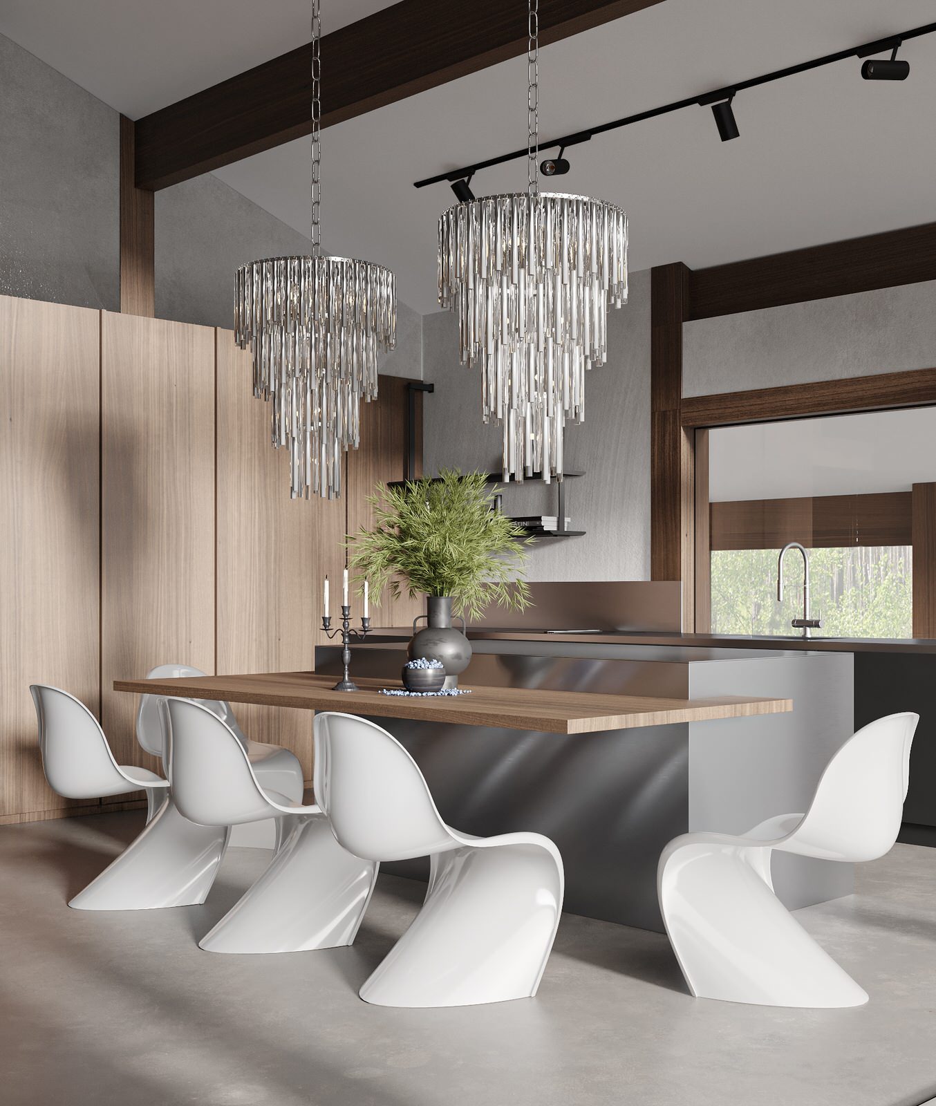 Кухня гостиная