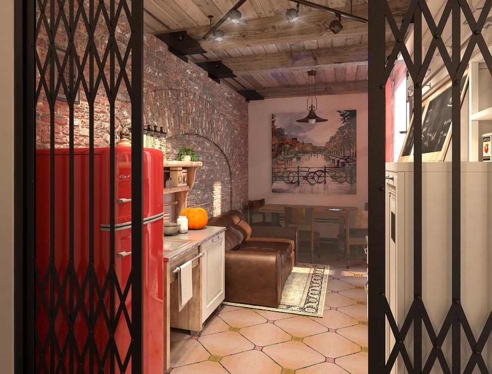 Вид из прихожей