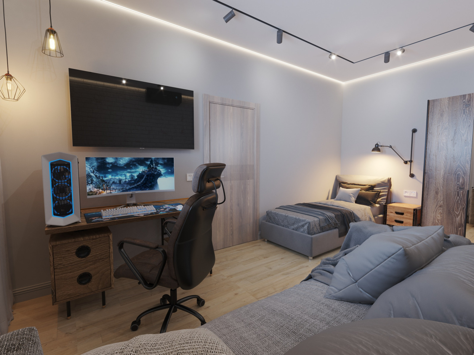 Дизайн проект детской №3