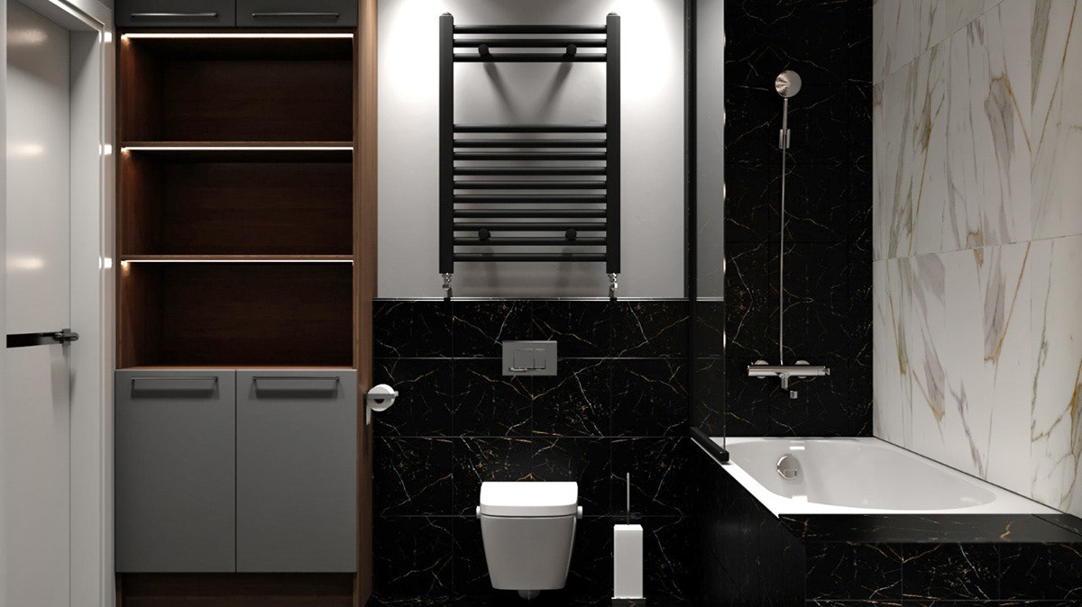 Дизайн-проект квартиры в г.Химки 65 м2 (стиль Лофт)