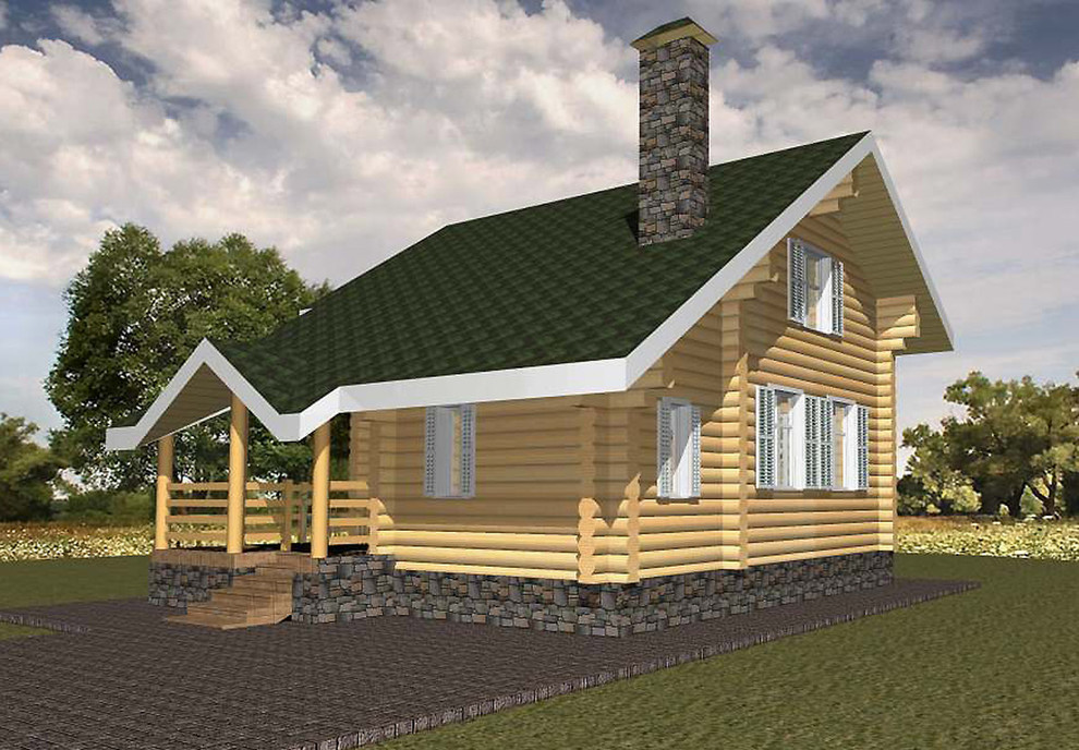 Обложка проекта: Небольшой дачный дом