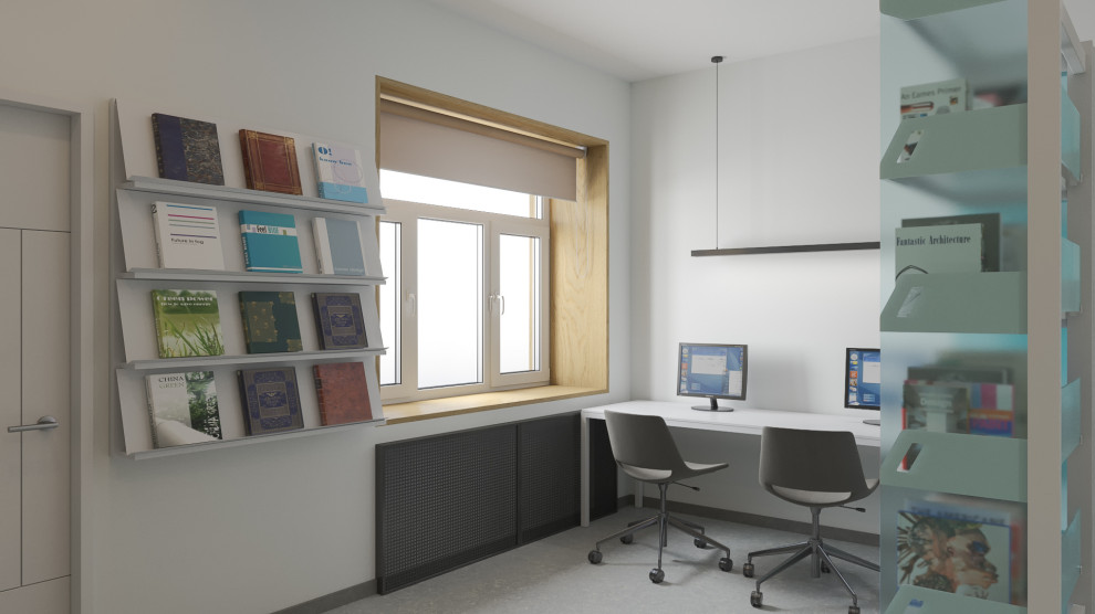 Дизайн-проект Модельной библиотеки в с.Кижинга (Республика Бурятия)