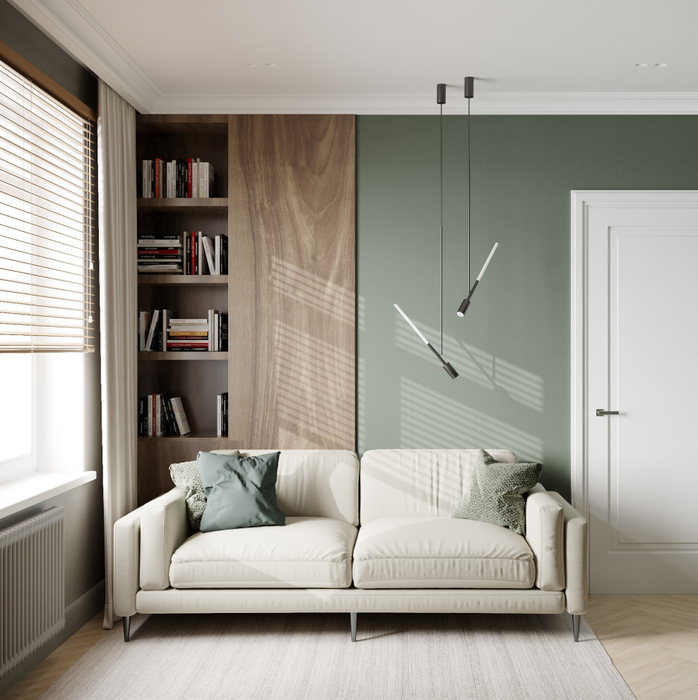 Современный таунхаус в теплой бежевой гамме