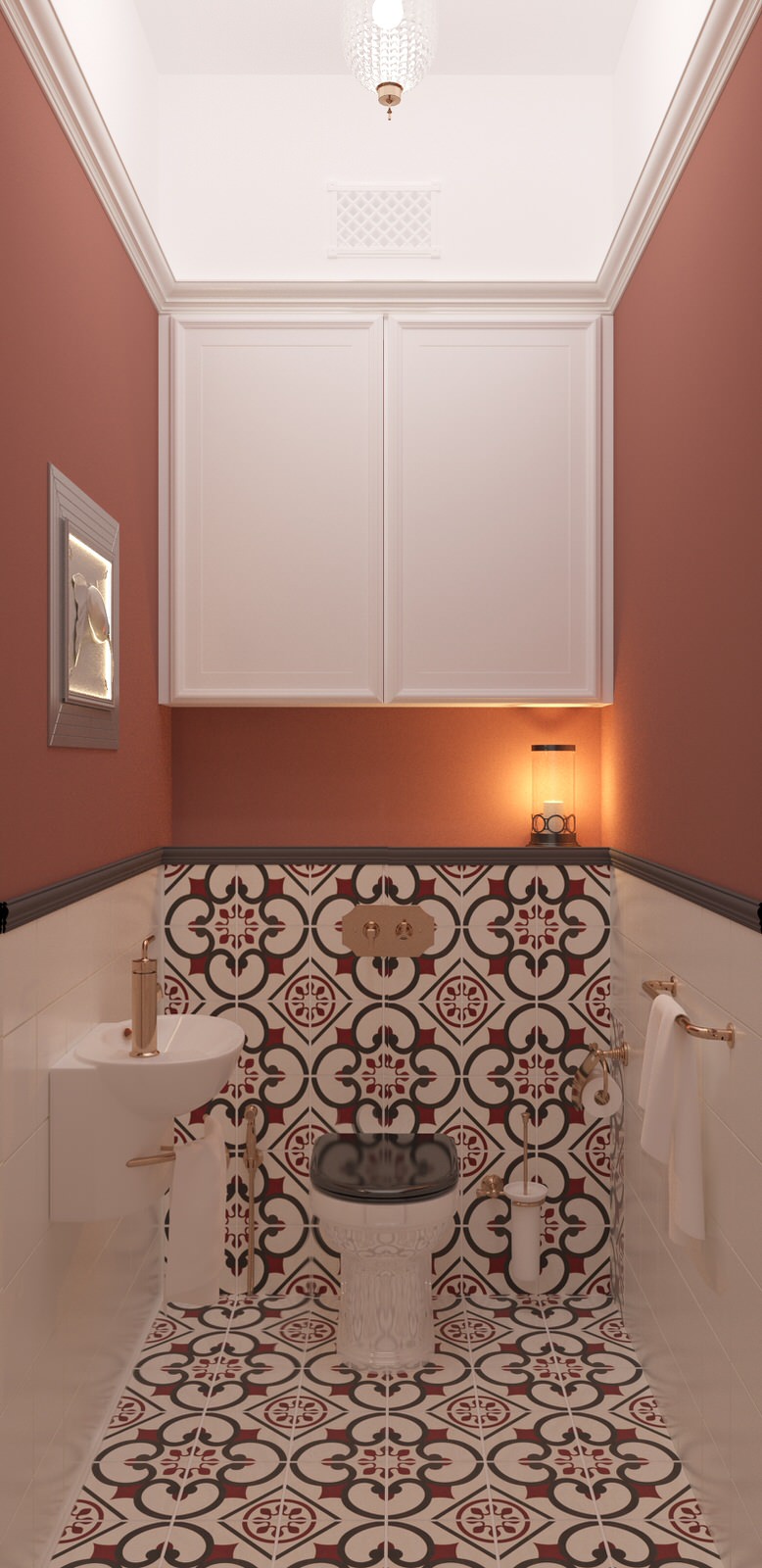 Дизайн-проект загородного коттеджа