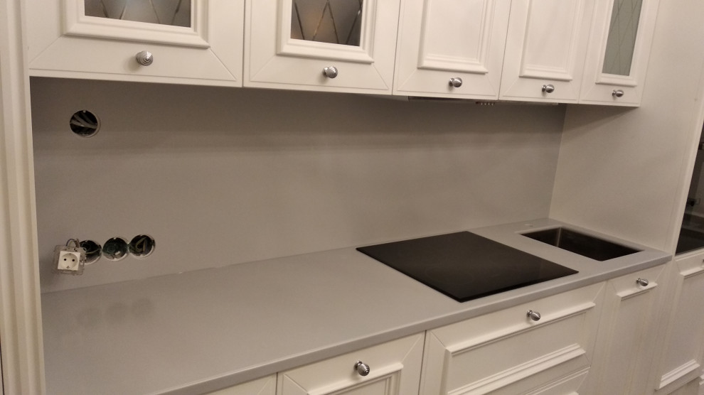 Столешницы из искусственного камня для маленькой кухни