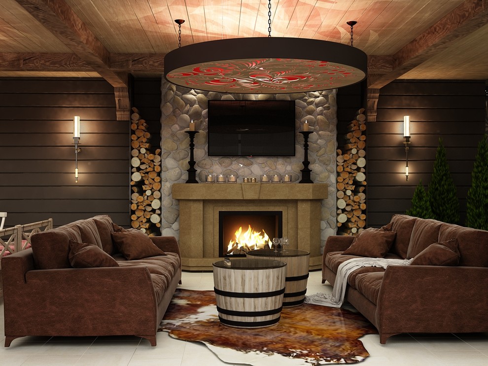 Обложка проекта: Частная резиденция - Москва,240м2