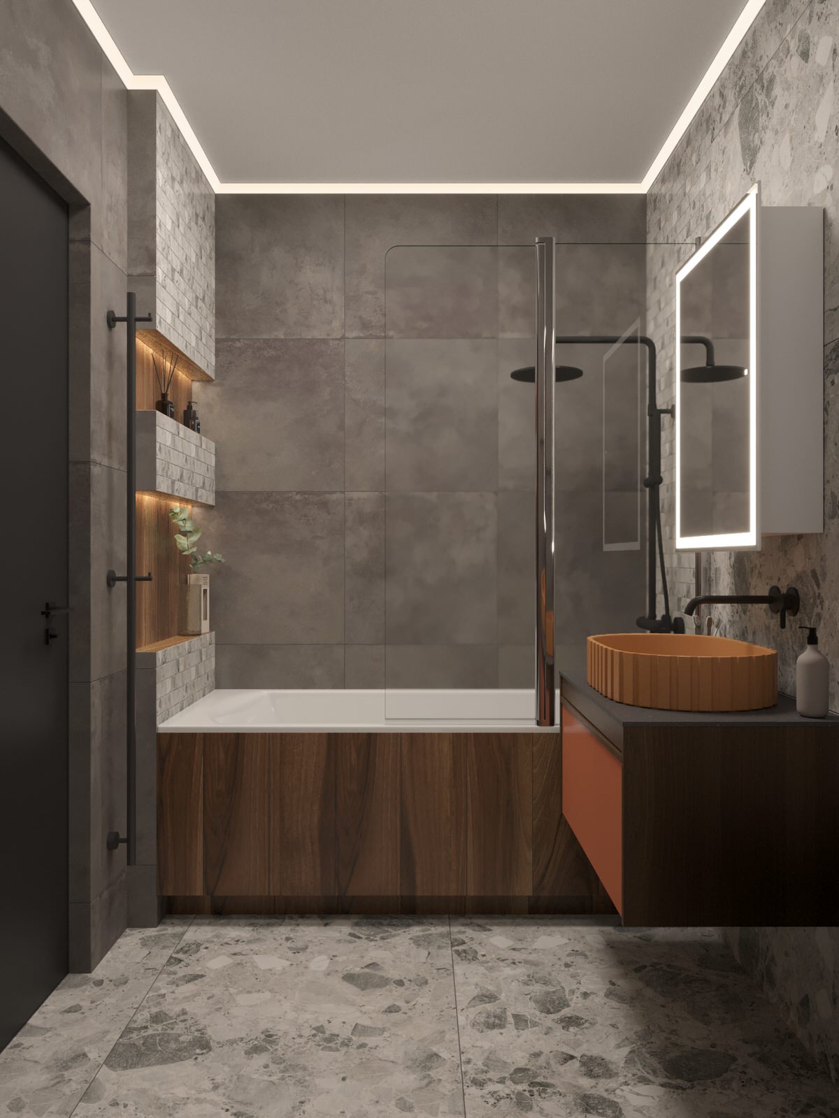 Уютный черный