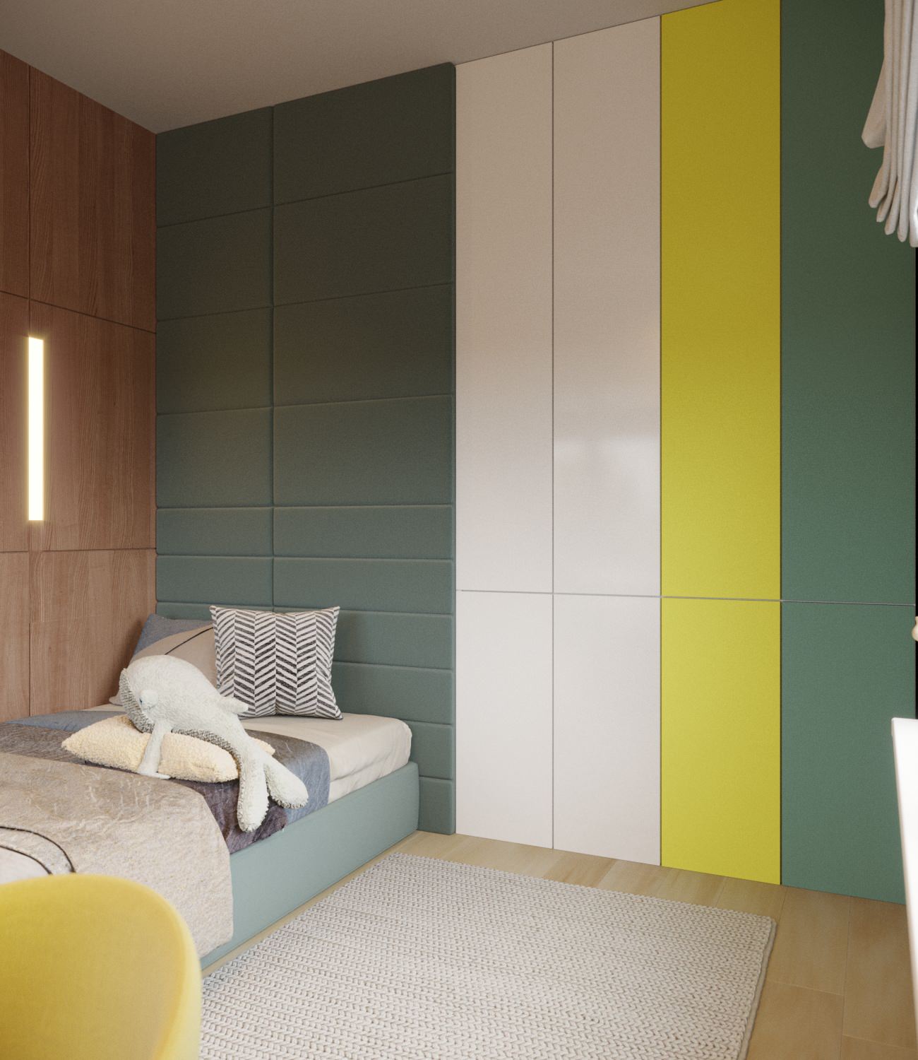 Детская для мальчика в проекте частного дома с.Рощино