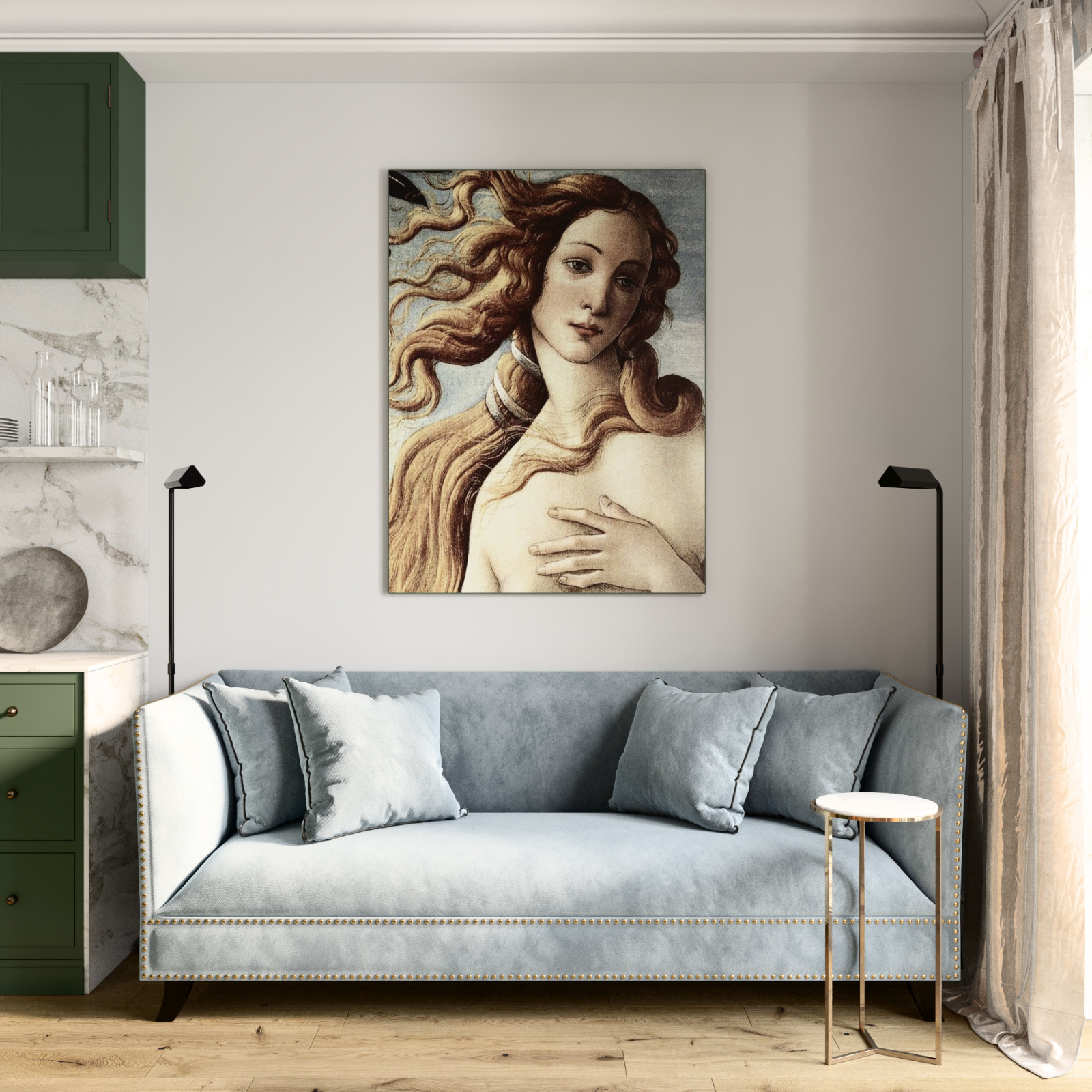 ДИЗАЙН-ПРОЕКТ КВАРТИРЫ В ВАРШАВЕ В РОМАНТИЧНОМ СТИЛЕ