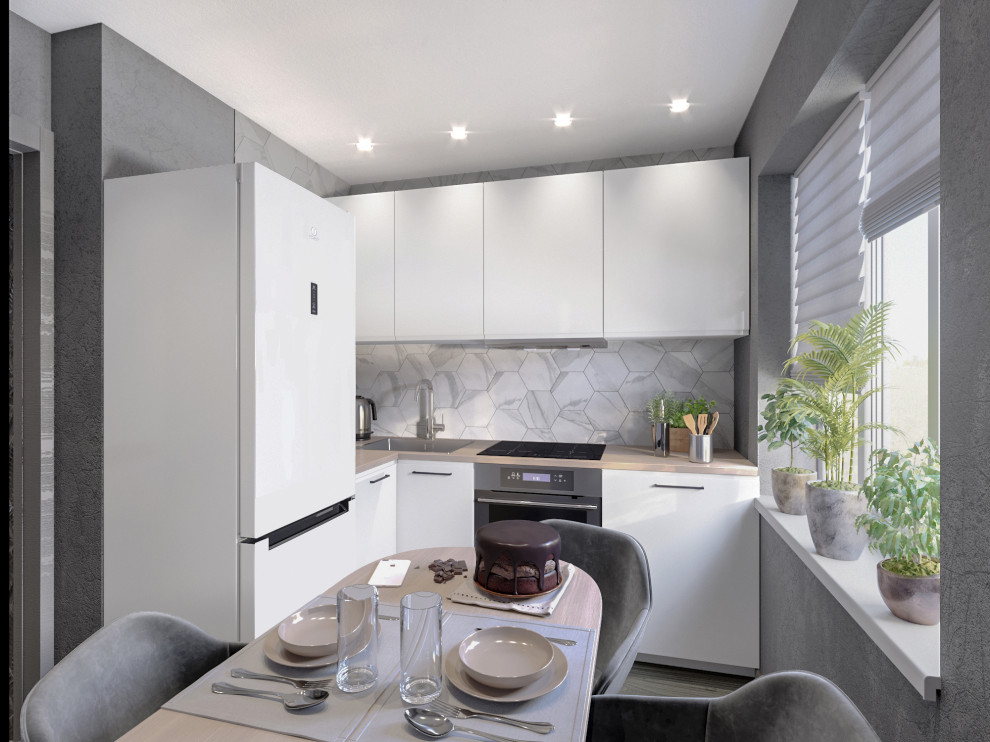 Дизайн однокомнатной хрущевки (ул.П.Савельевой)