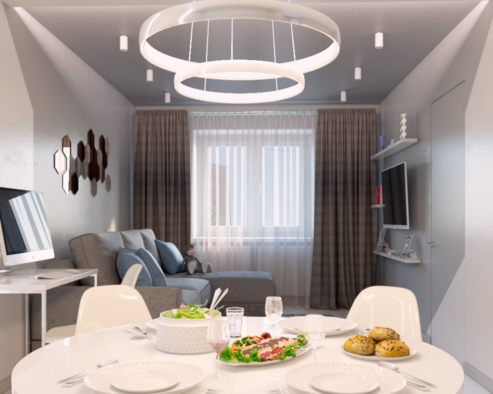 Обложка проекта: Интерьер квартиры, проспект «Космический»