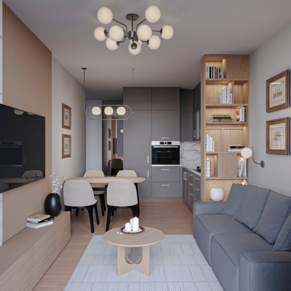 Проект кухни-гостиной