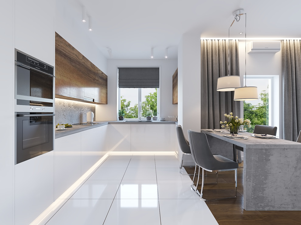 Дизайн студии площадью 86 кв.м в скандинавском стиле