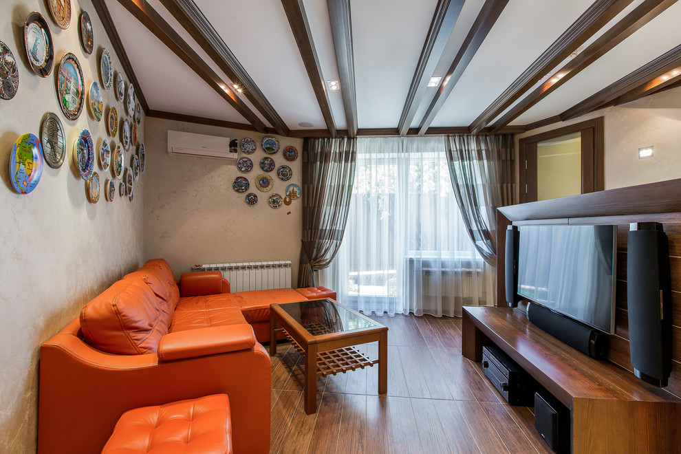 Интерьер коттеджа в эко-стиле