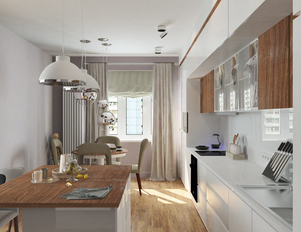 Трёхкомнатная квартира с элементами LOFT