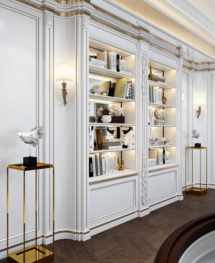 Домашняя библиотека, кабинет