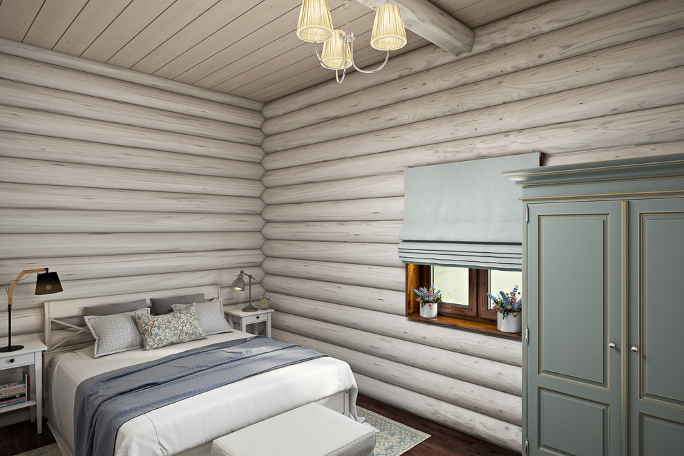 Деревянный дом в стиле "Рустик"