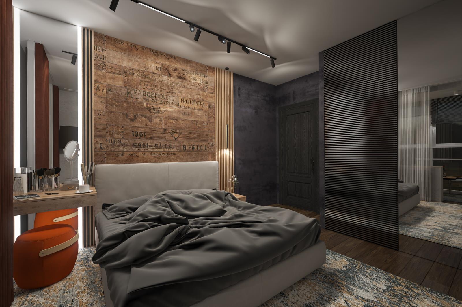 Квартира в стиле – барный лофт