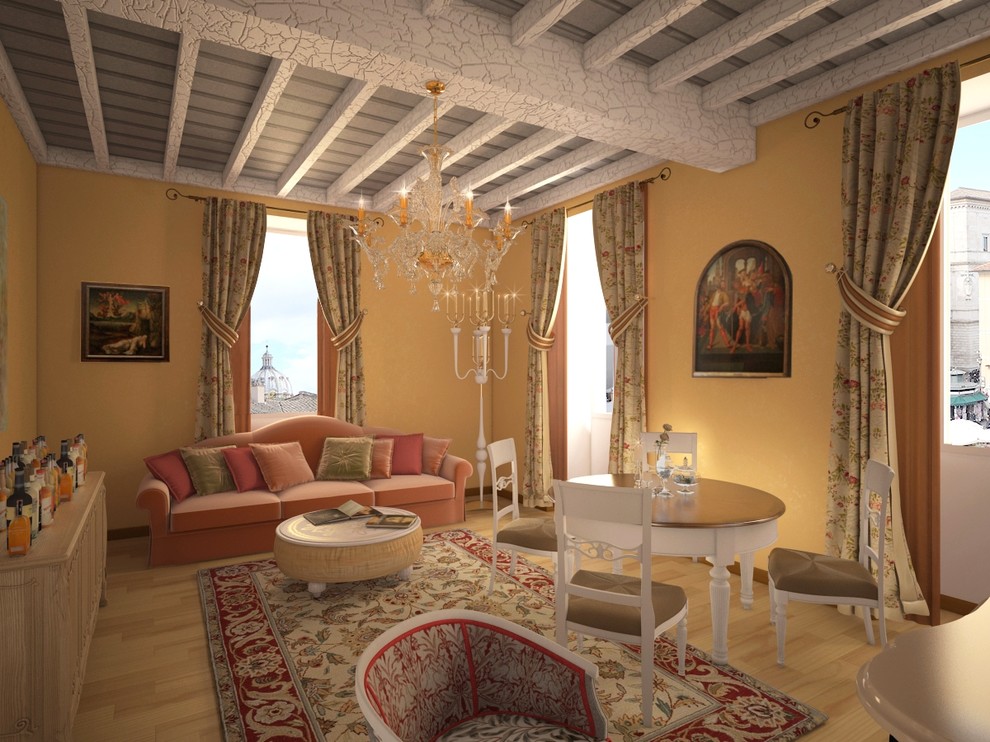 Уютный интерьер гостиной