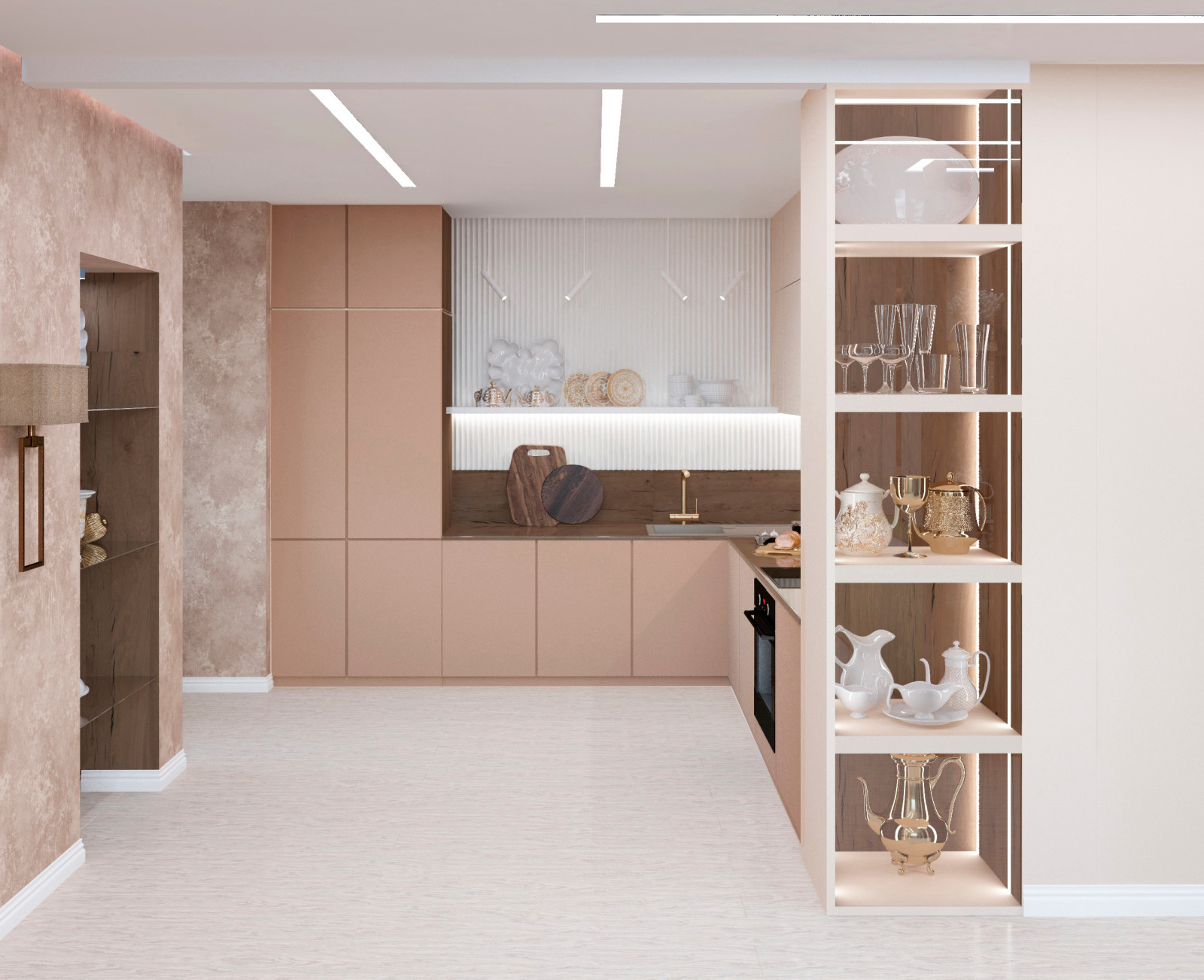 Загородный дом в светлых тонах