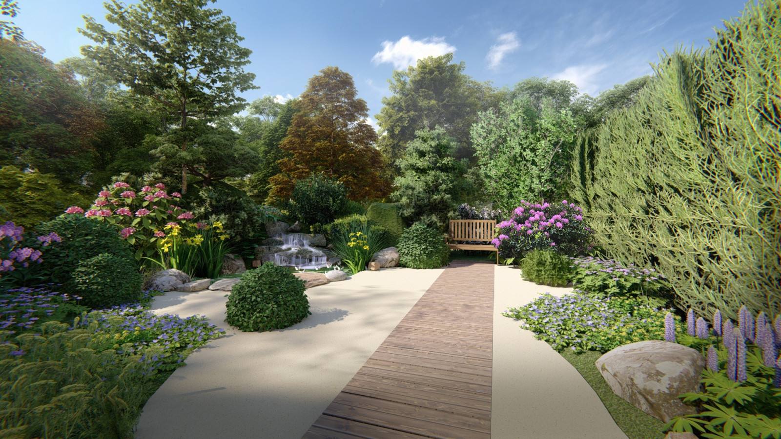 Проект частного участка в Репино