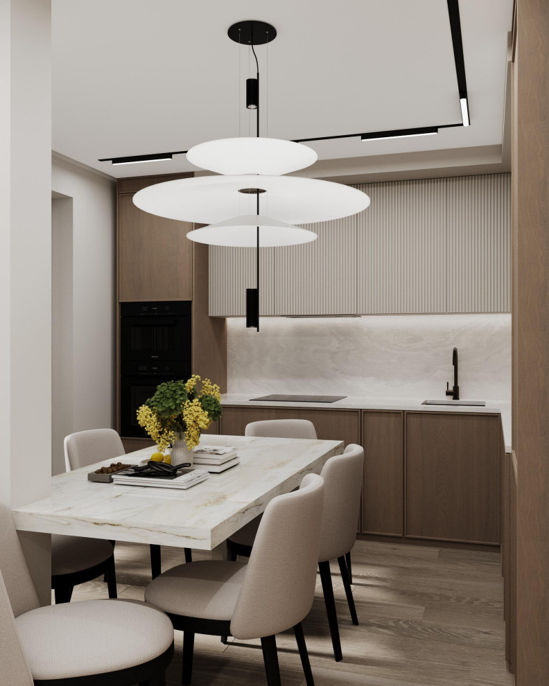 Обложка проекта: Квартира 54м2 в Анапе в стиле минимализм