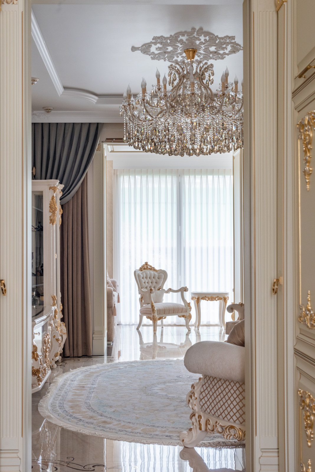 Классический интерьер частного дома