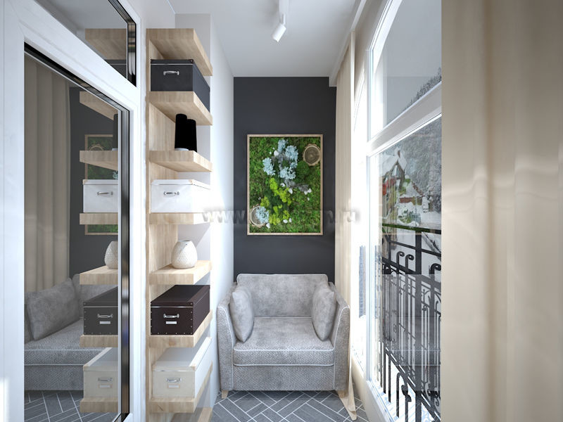 Дизайн лоджии