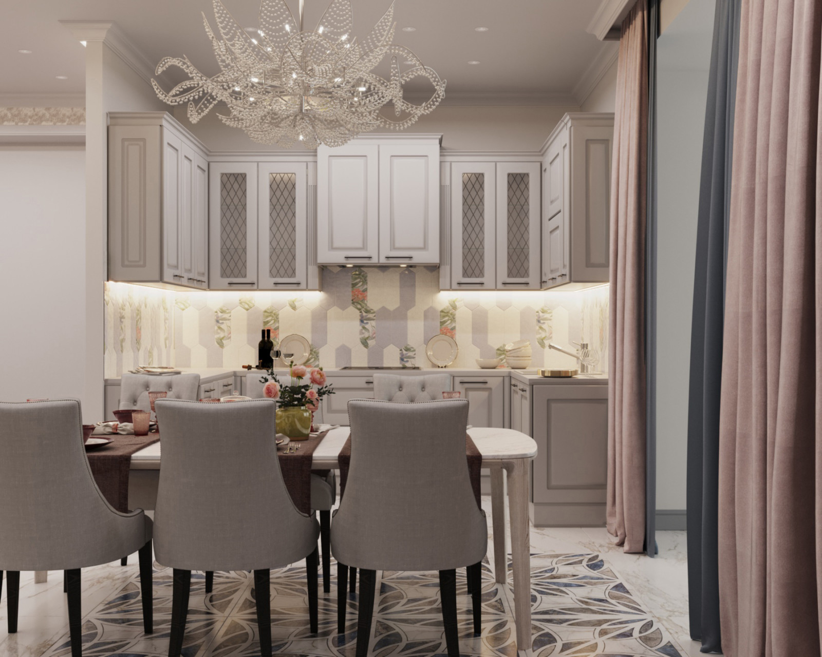 поселок Ушаково, 1 этаж