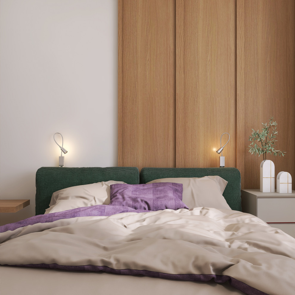 3 комнатная квартира в современном стиле для молодой семьи, Москва