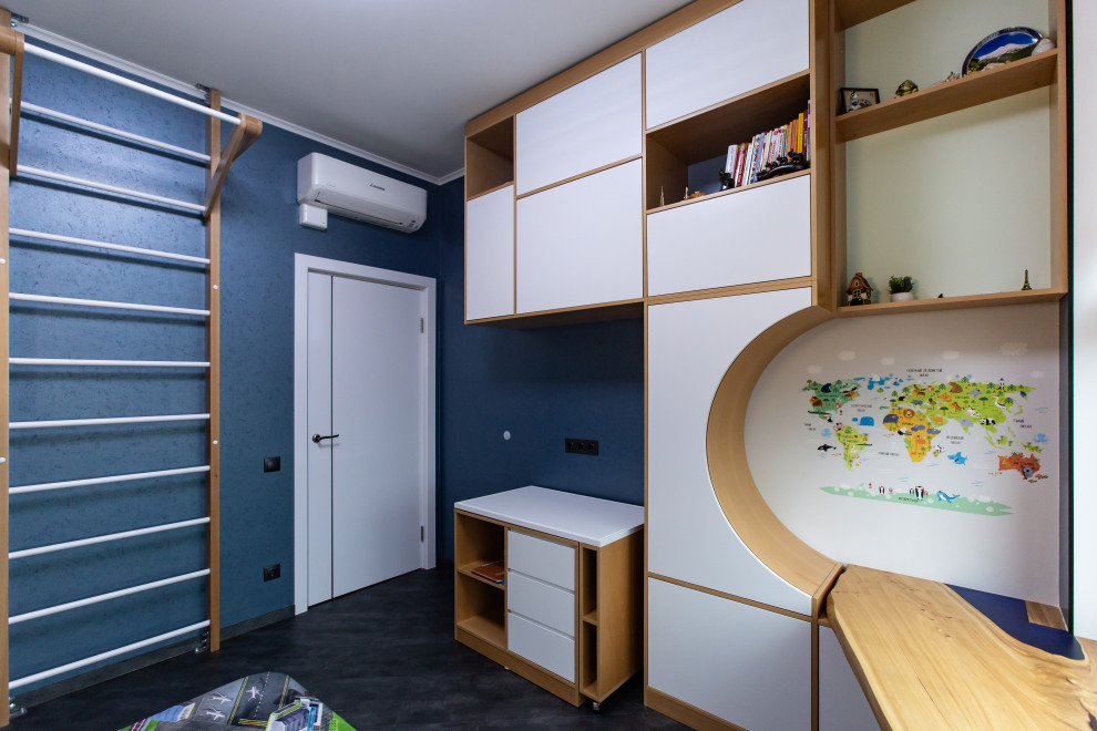 Детская комната для мальчика 15 кв.м.