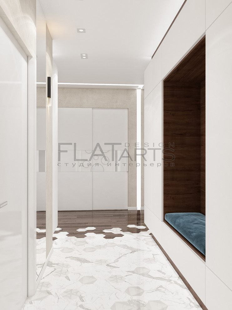 Дизайн 2-ной кв. 120кв.м. Современный стиль