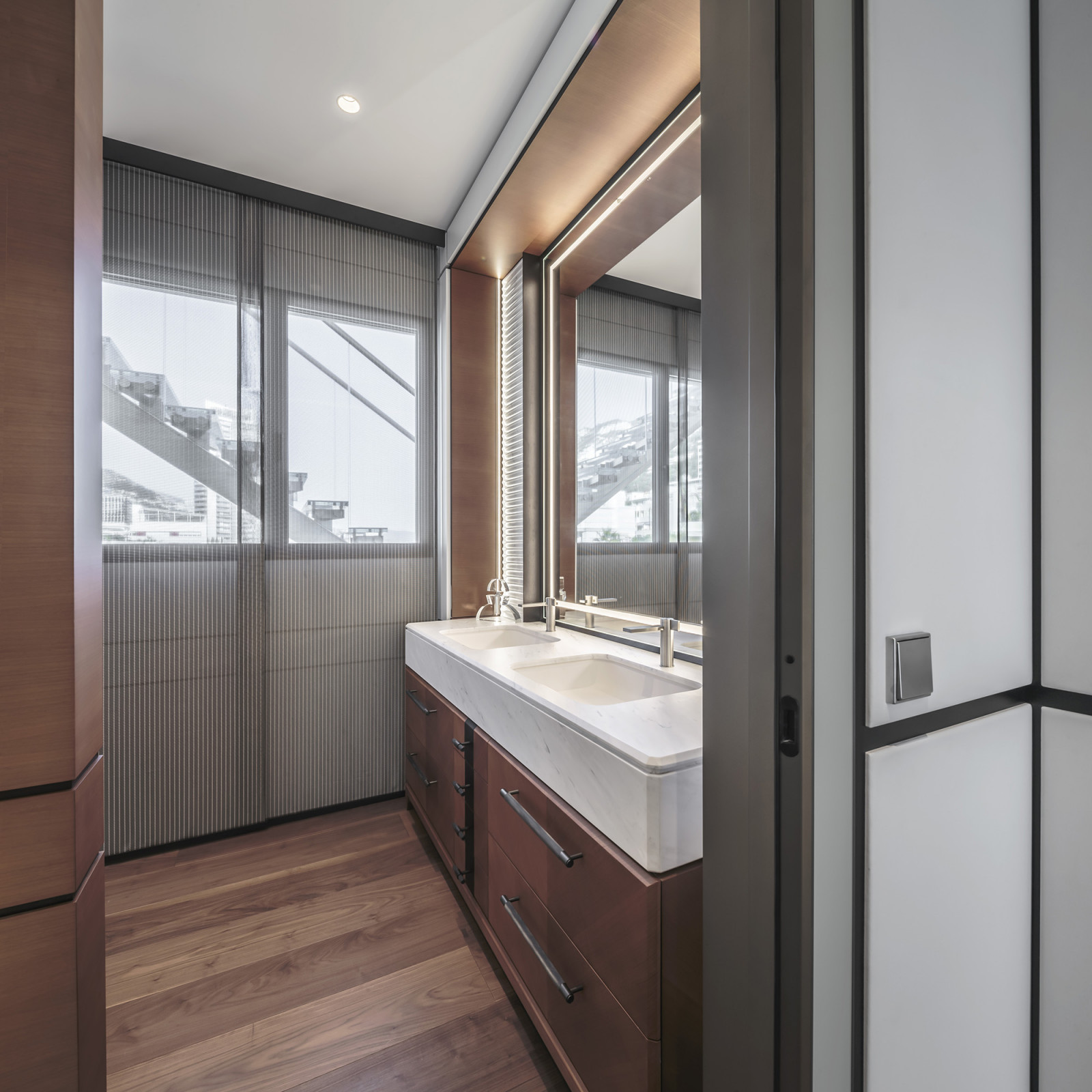 Interior design of a penthouse in Monte-Carlo