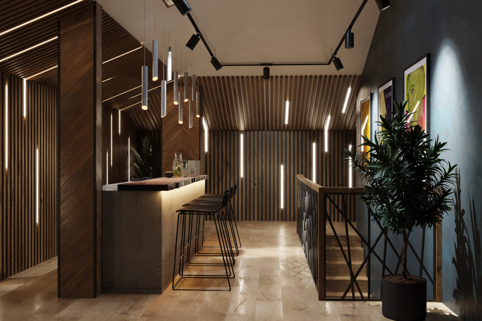 КП Клязьминский парк (кинозал на мансарде)