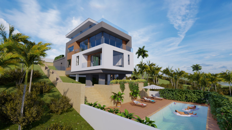 Проект виллы в Новороссийске.