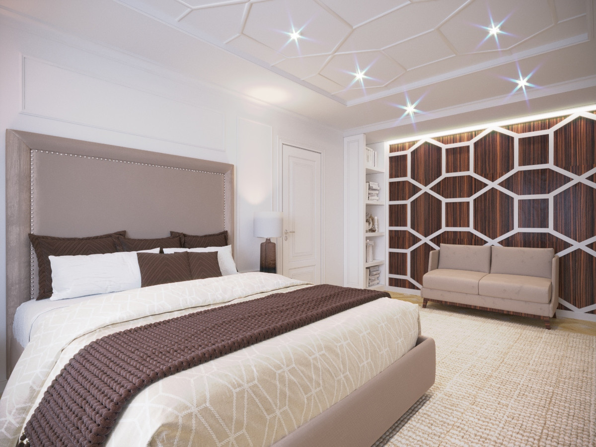 Проект дома в современной классике