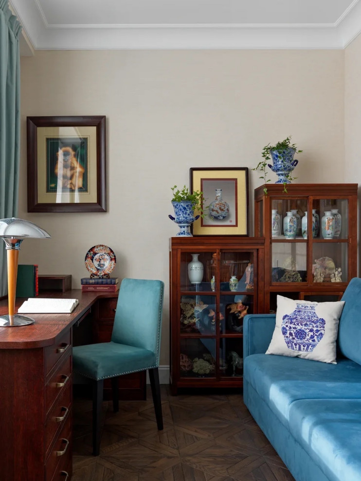 Houzz тур: Квартира с коллекцией китайских ваз и гравюр