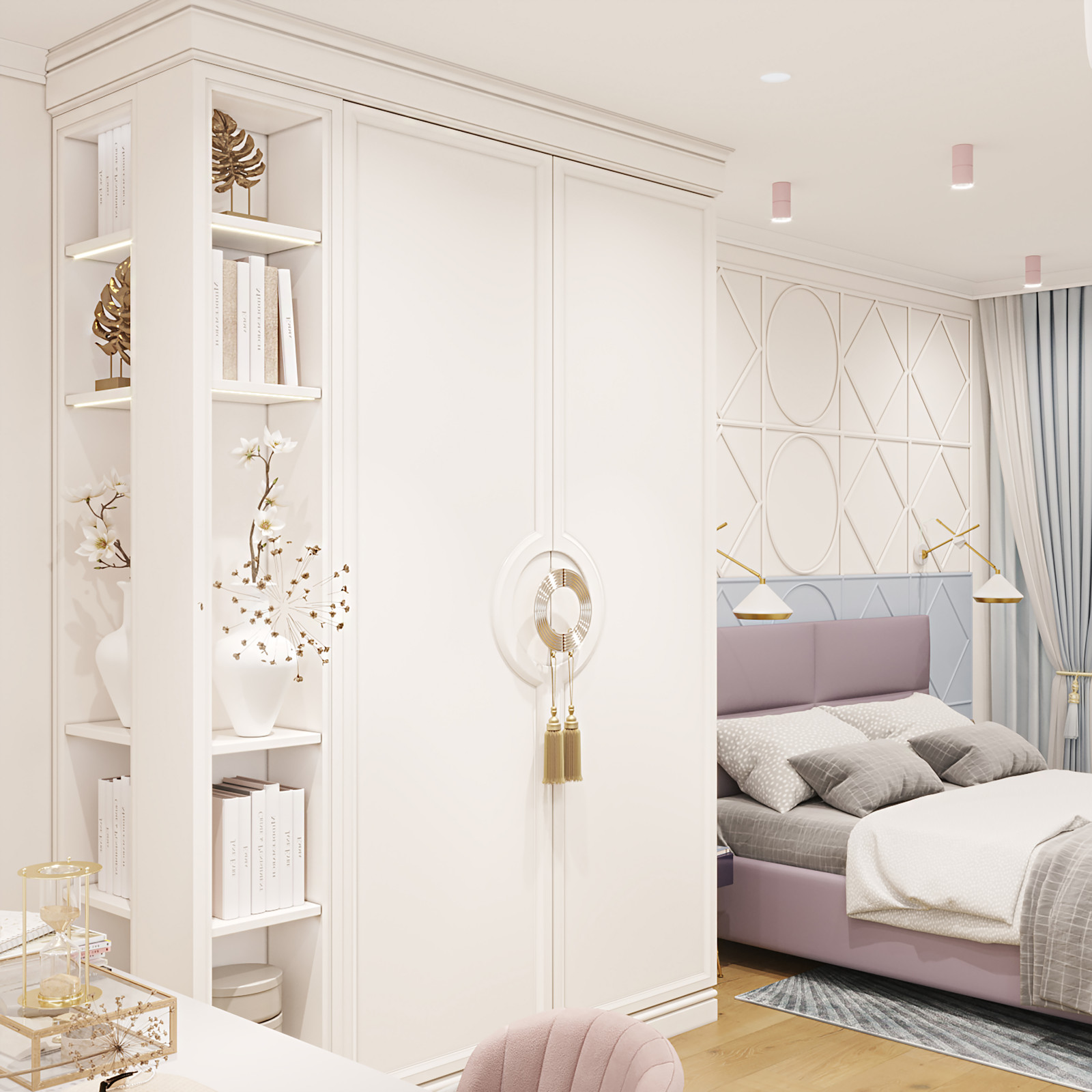 Дизайн-проект квартиры ЖК Поколения. S=78,3 м2