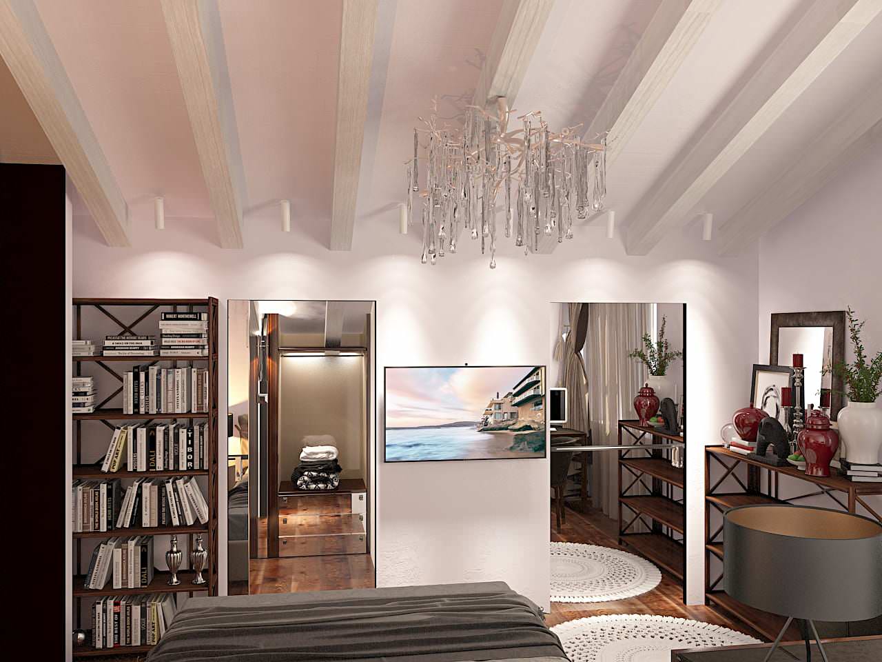 Двухэтажная квартира. Милан, Италия