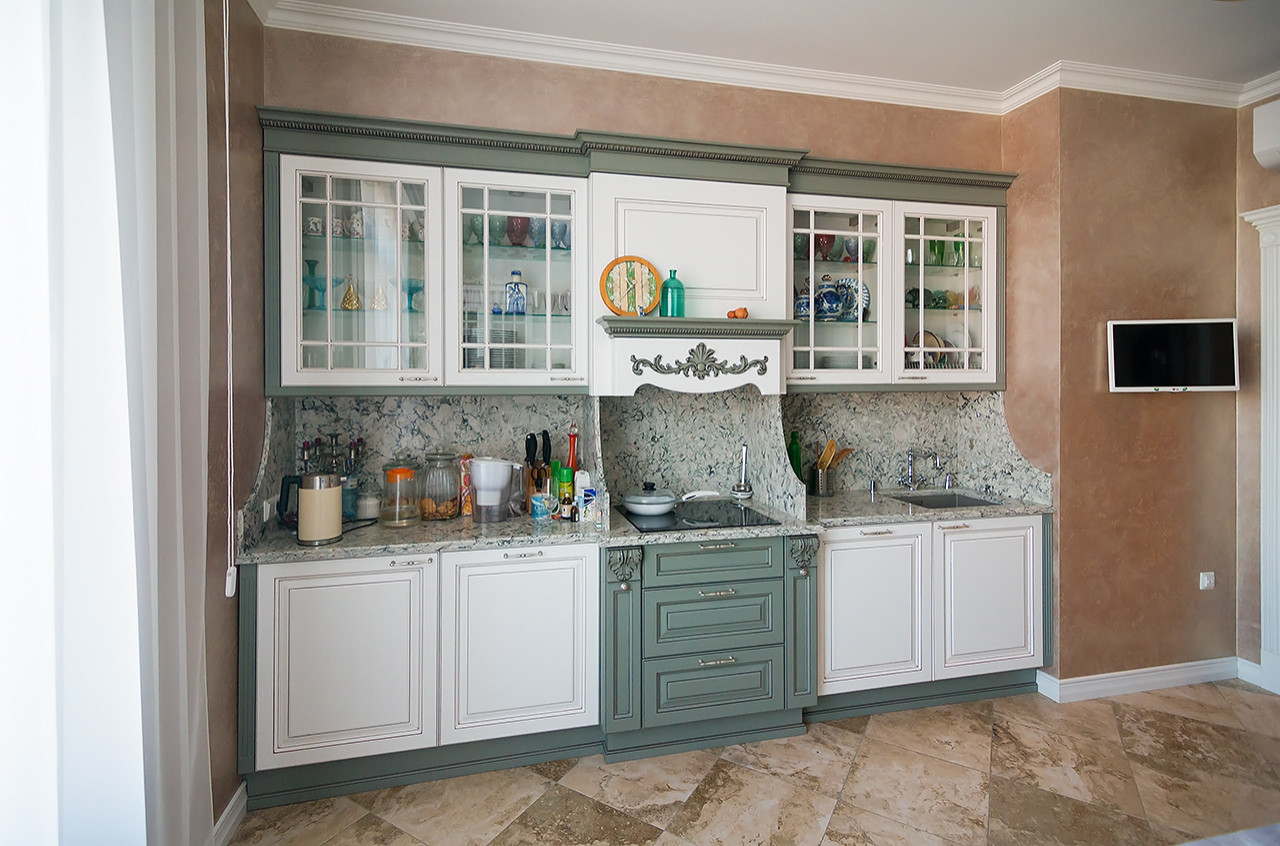 Классическая кухня. ЖК "Парадный квартал".